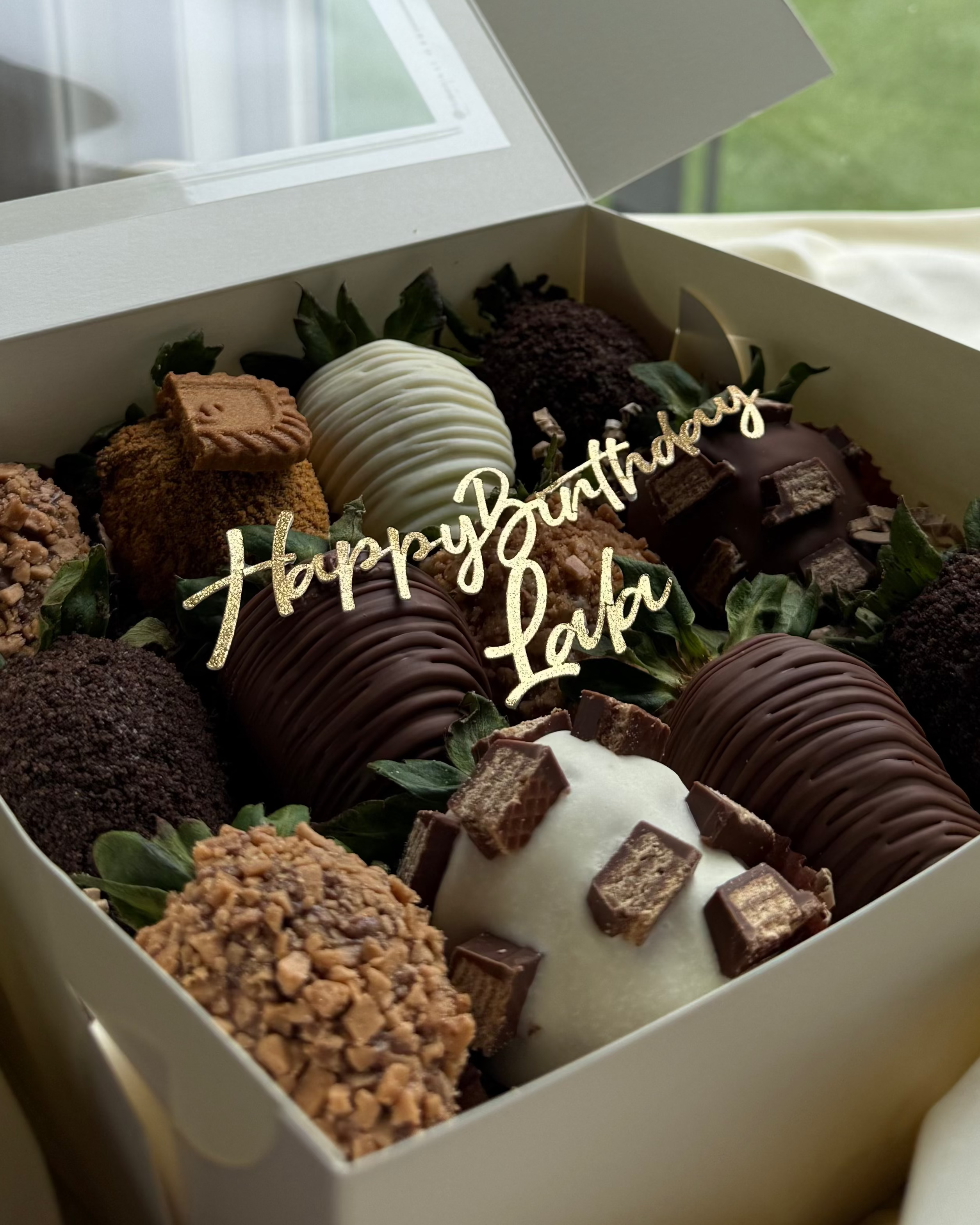 Strawberries Add-On: Custom Cardstock Sign