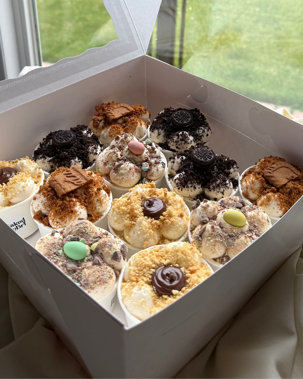 Assorted Deluxe Mini Pie Cups (1 dozen)